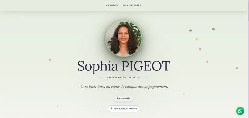 Vitrine Sophia Pigeot — Giri Soins