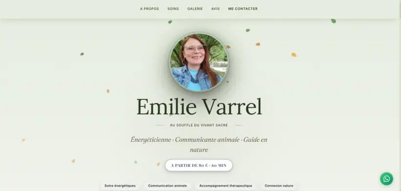 Vitrine Émilie Varrel — Giri Soins