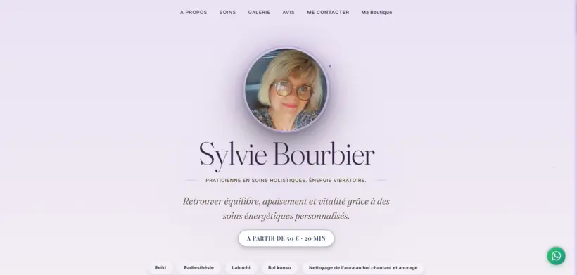 Vitrine Sylvie Bourbier — Giri Soins